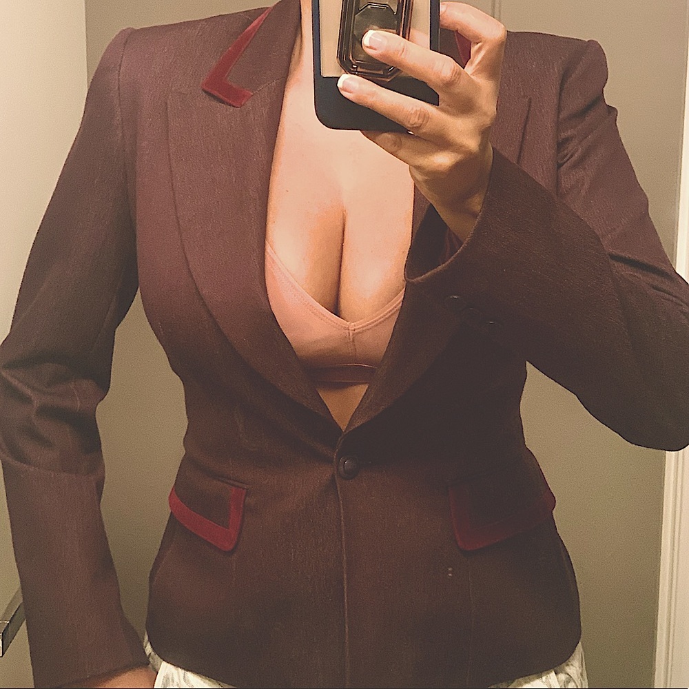 VERTIGO PARIS TUXEDO PANTS & BLAZER SUIT - fits size 4